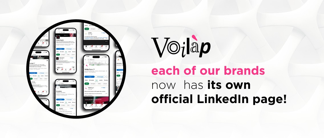 Each of our brands now have its own official LinkedIn page! Voilàp
